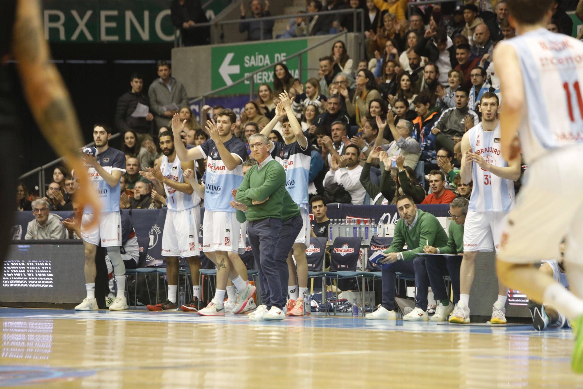 El Obradoiro cae ante el líder de la ACB: Obradoiro 78 - 84 Real Madrid