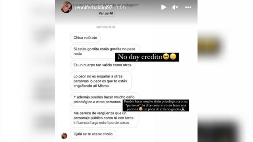 Una influencer de Castellón explota después de que le llamen gordita: &quot;Hacéis daño&quot;