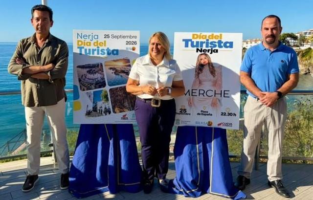 Momento de la presentación de los actos del XX Día del Turista en Nerja 2026