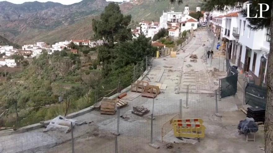 Obras sin terminar en Tejeda