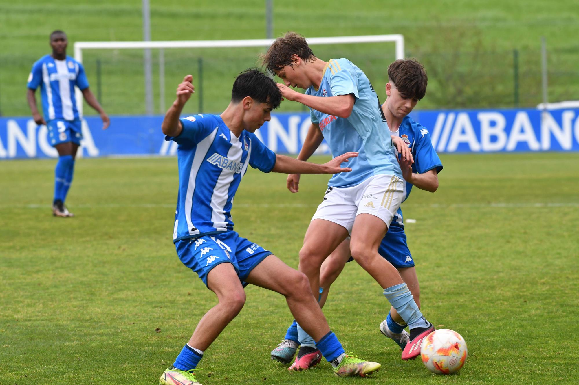 2 -3 El Deportivo cae ante el Celta y se descabalga en la lucha por la liga de juveniles