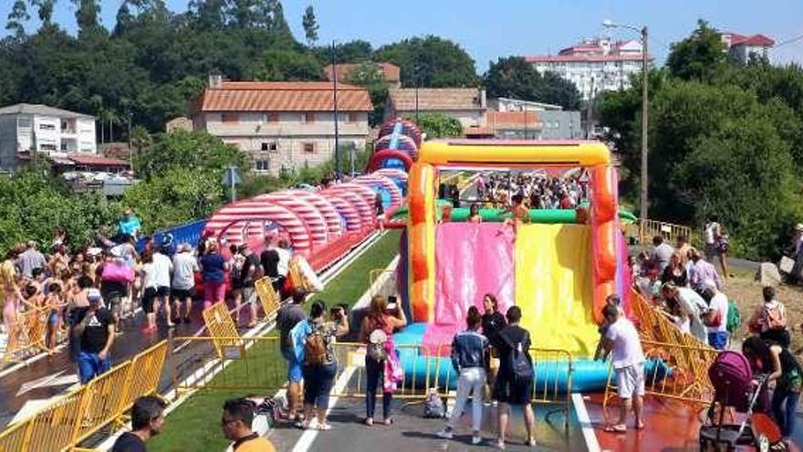 Una de las actividades celebrada en Mos dirigida a toda la familia. // A.H.