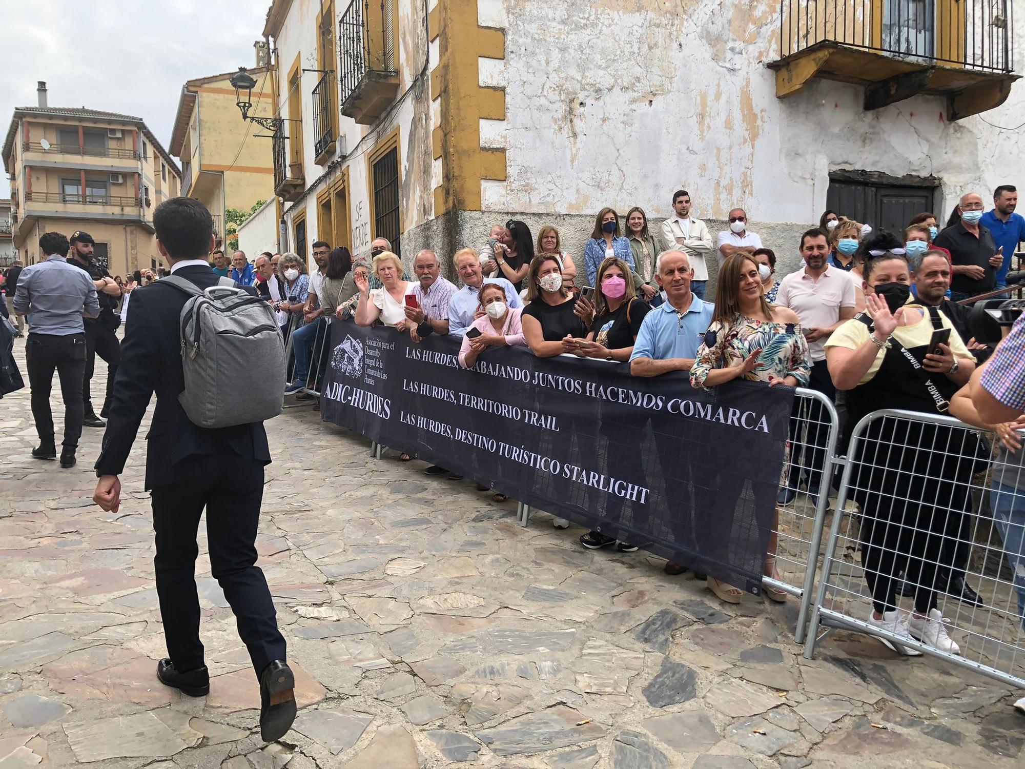 Los reyes visitan Las Hurdes 100 años después del viaje de Alfonso XIII