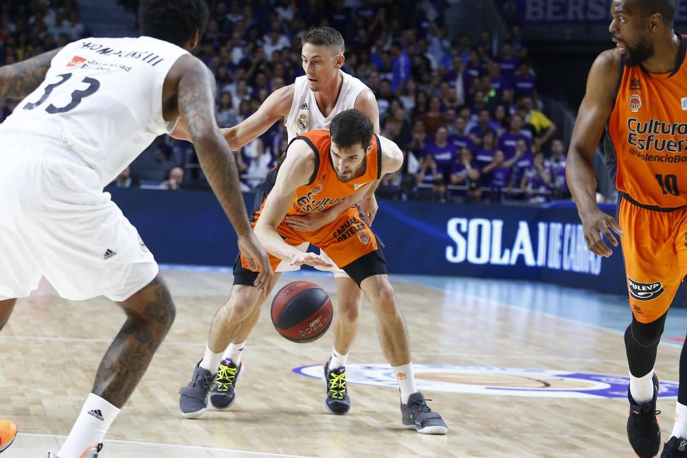 Segundo partido playoffs Real Madrid-Valencia Bask