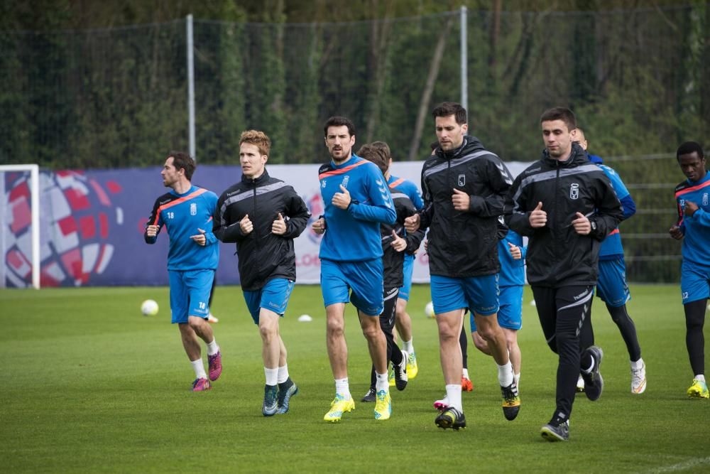 Entrenamiento del Real Oviedo