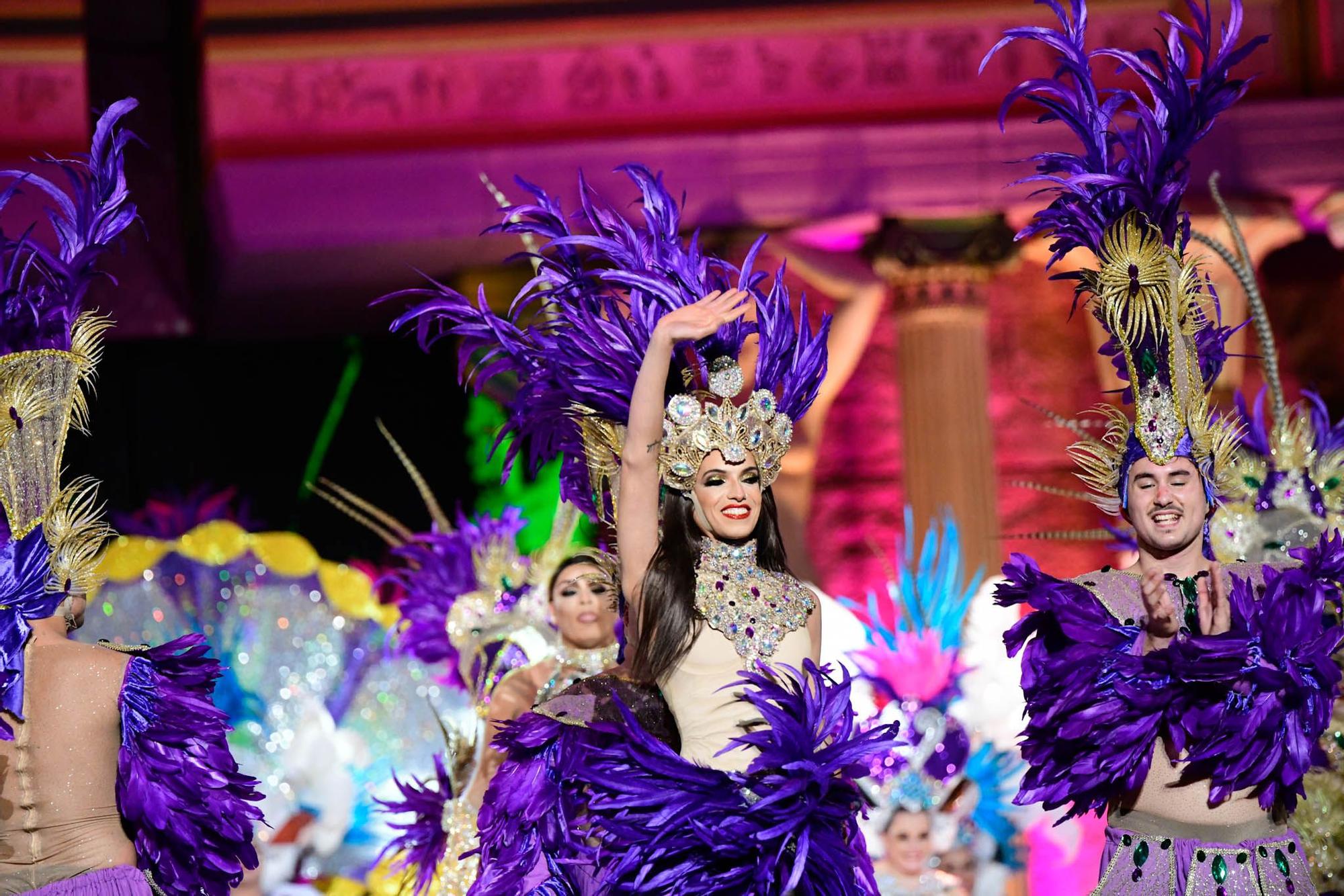 Baracoa actúa en el Concurso de Comparsas del Carnaval de Las Palmas de Gran Canaria 2022