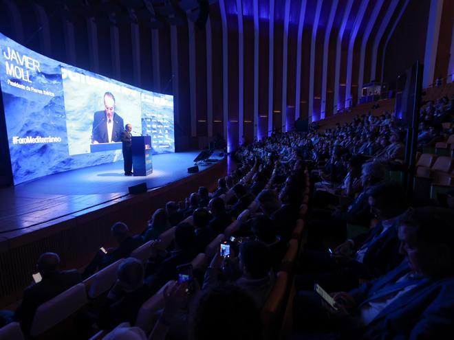 El presidente de Prensa Ibérica, Javier Moll, inaugura el Foro Mediterráneo