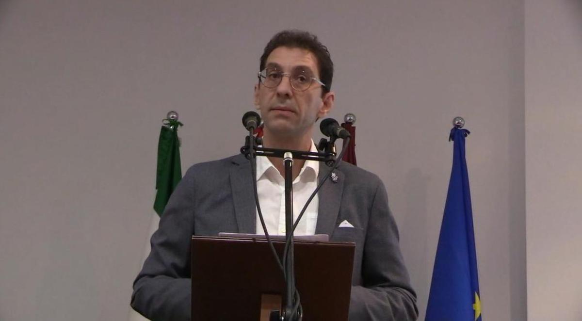 Sergio Guillamón durante su intervención.