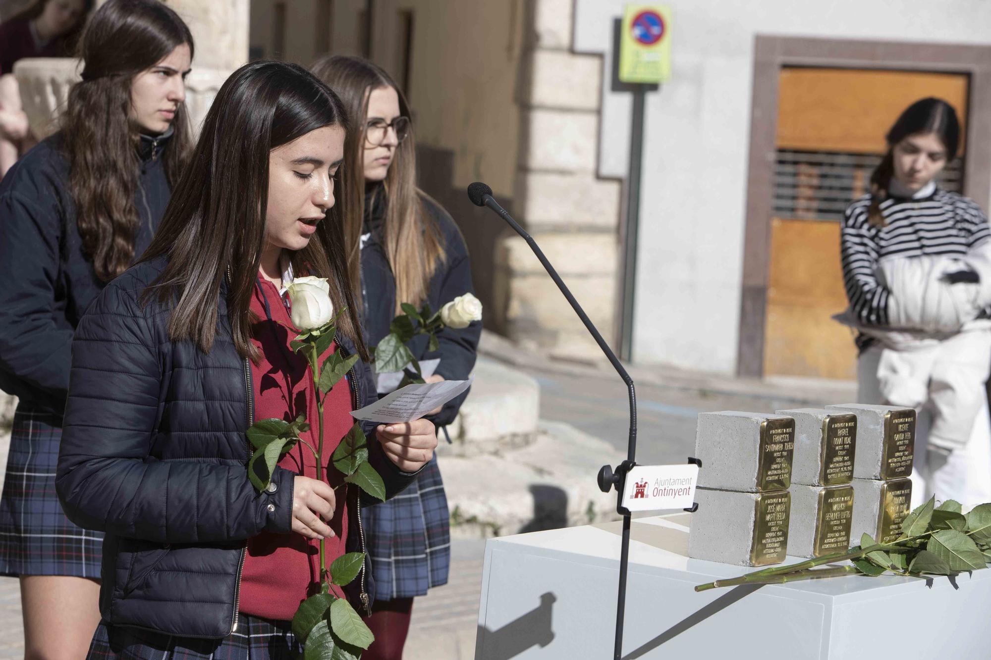 El proyecto “Stolpersteine” llega a Ontinyent