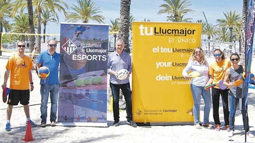 Las actividades deportivas se han desarrollado en la playa de s´Arenal.