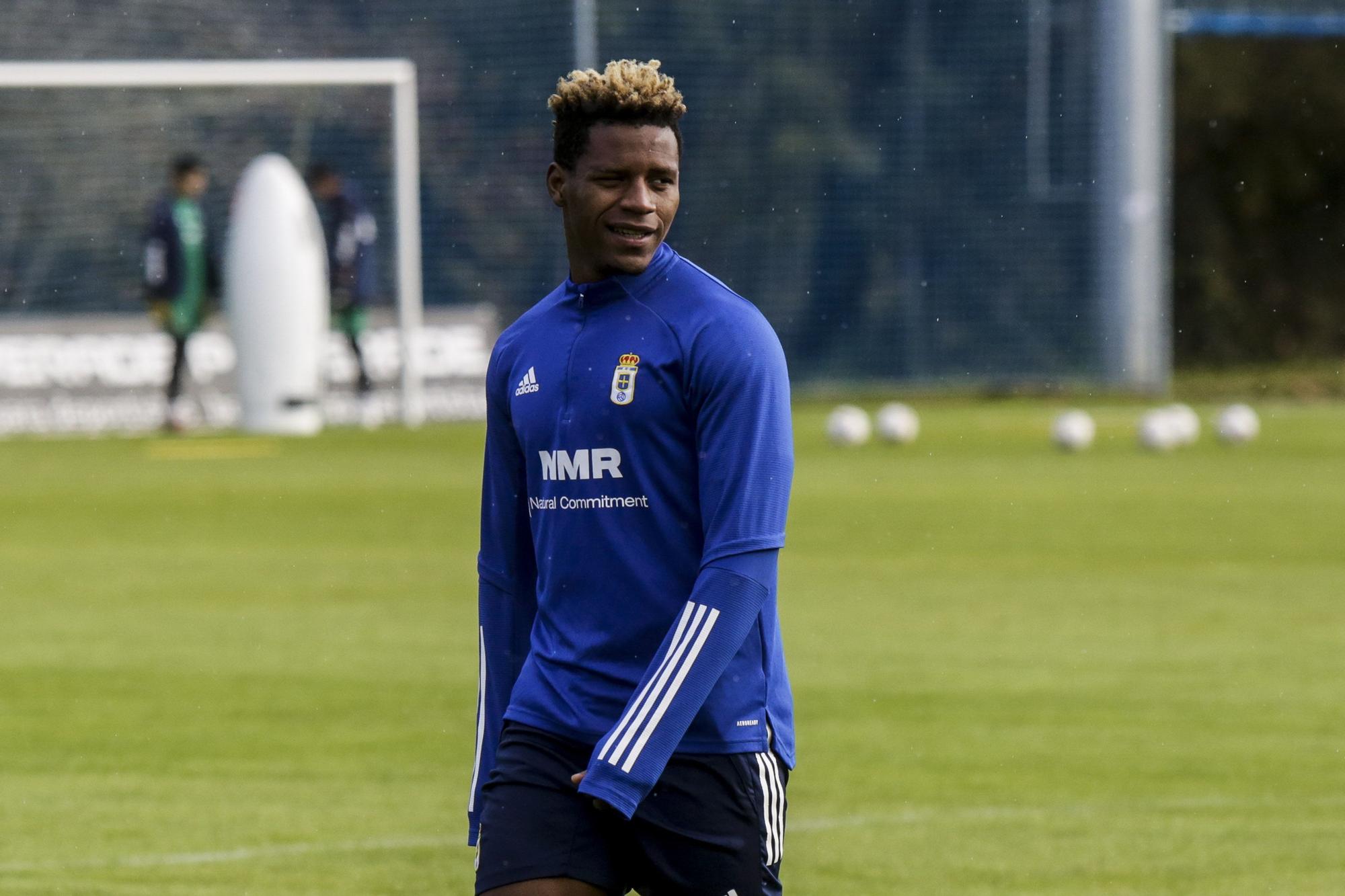 Entrenamiento del Oviedo en El Requexón