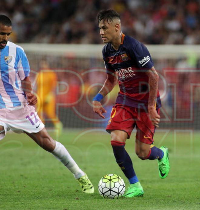 FC Barcelona 1 VS Málaga CF 0