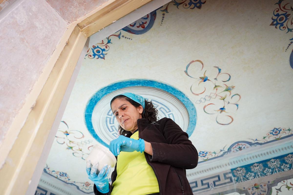 Obras de restauración de la casa natal de Luis Cernuda (Sevilla)