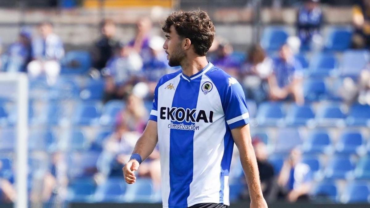 Guti, en el Hércules-Teruel de la jornada 34.