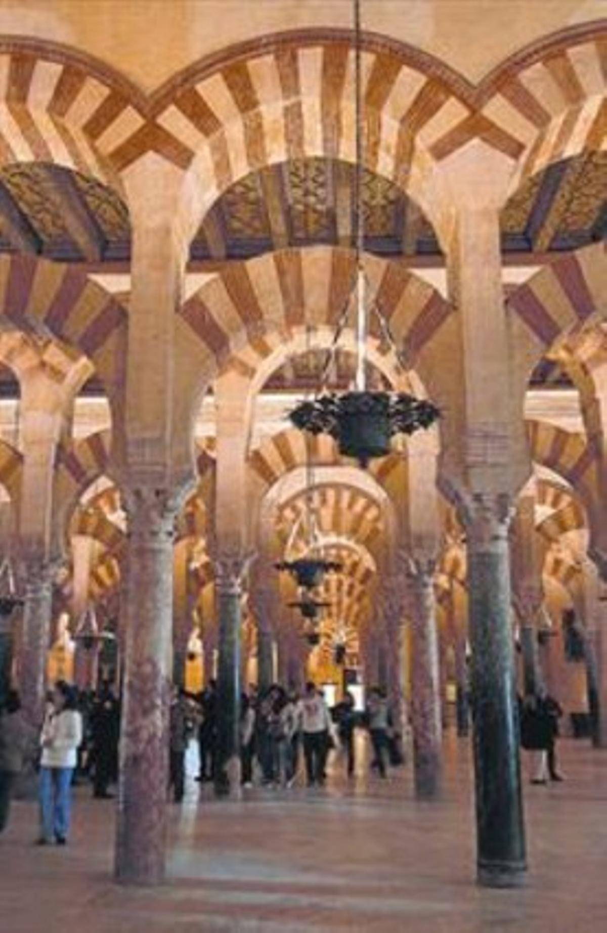 Interior de la mesquita de Còrdova, registrada a nom de l’Església.