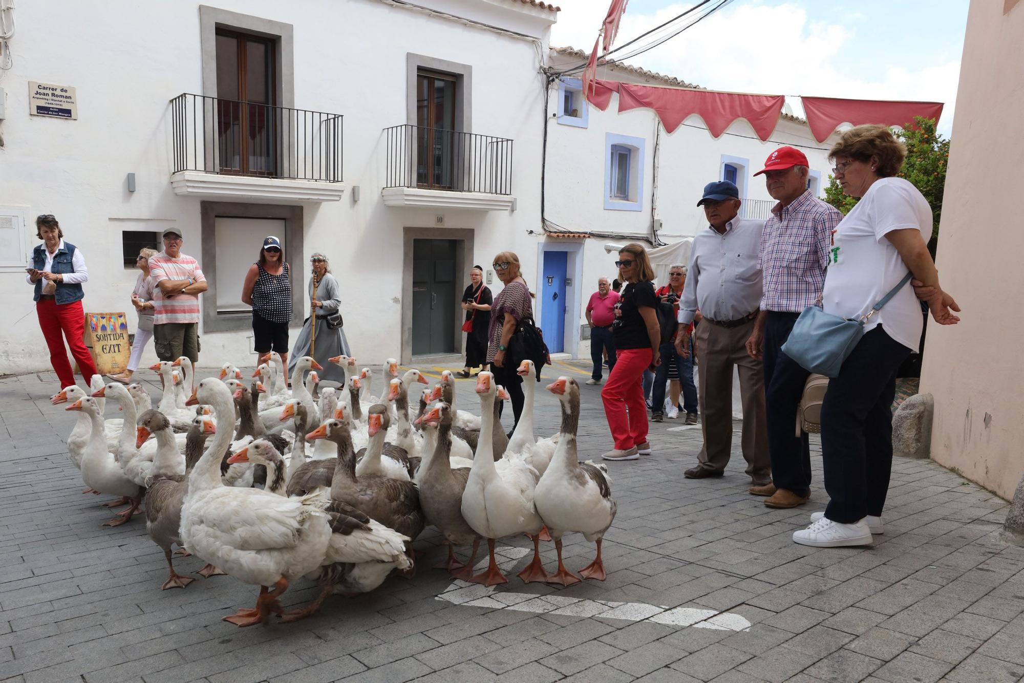 Edición de 2019 de la Feria Medieval de Ibiza.