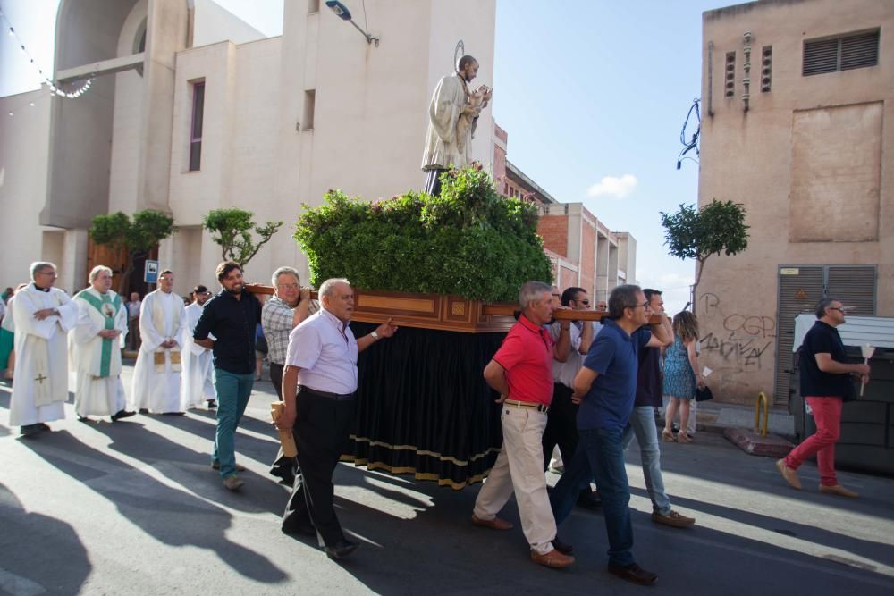 Las celebraciones en honor al copatrón centran la actividad del municipio, en especial en el Barrio Sur y la pedanía de El Barranco