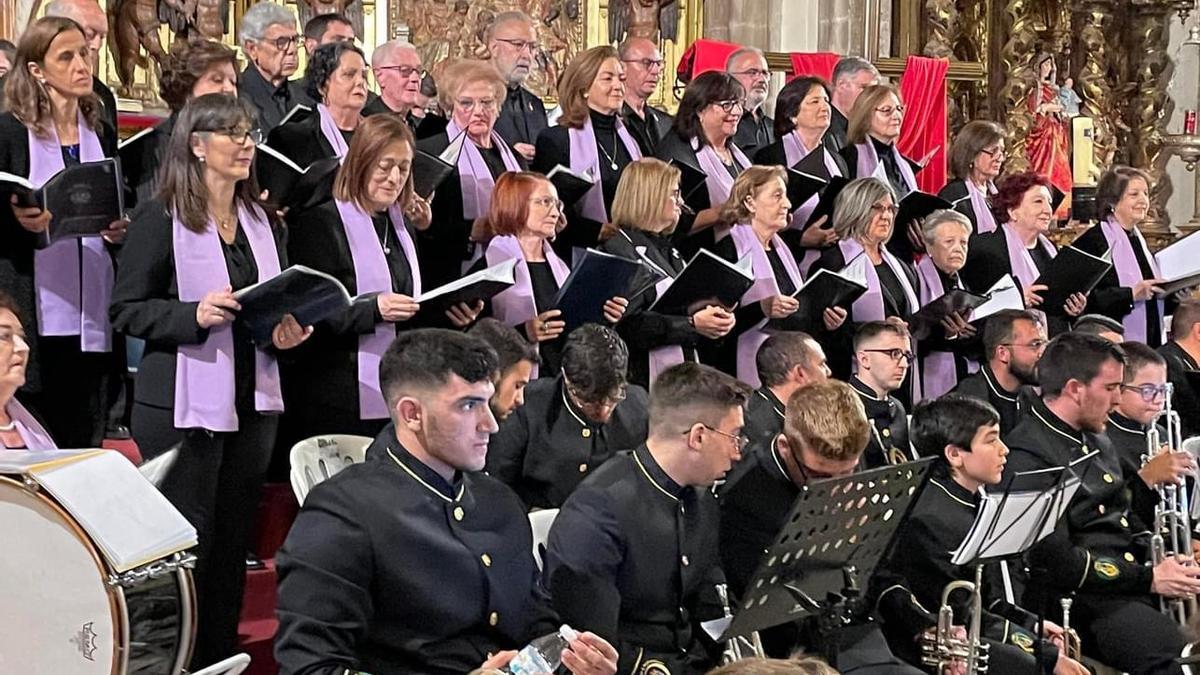 Coral y Banda de Música actuaran en el conciertio Zafra Cofrade.