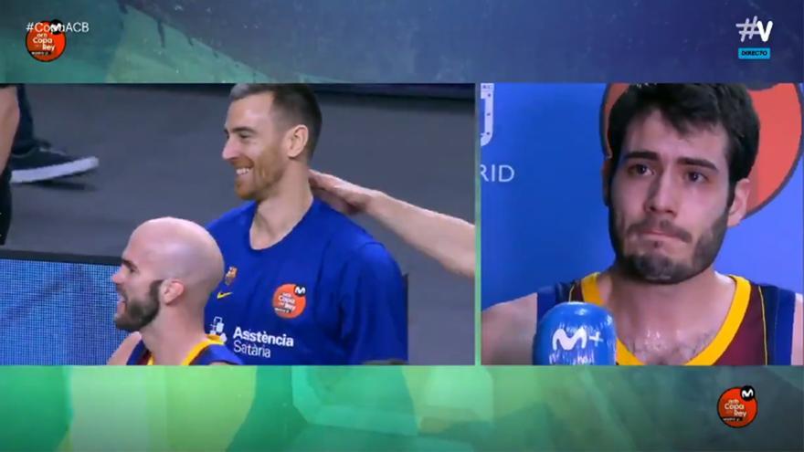 El emotivo recuerdo de Abrines para su abuelo tras ganar la Copa del Rey