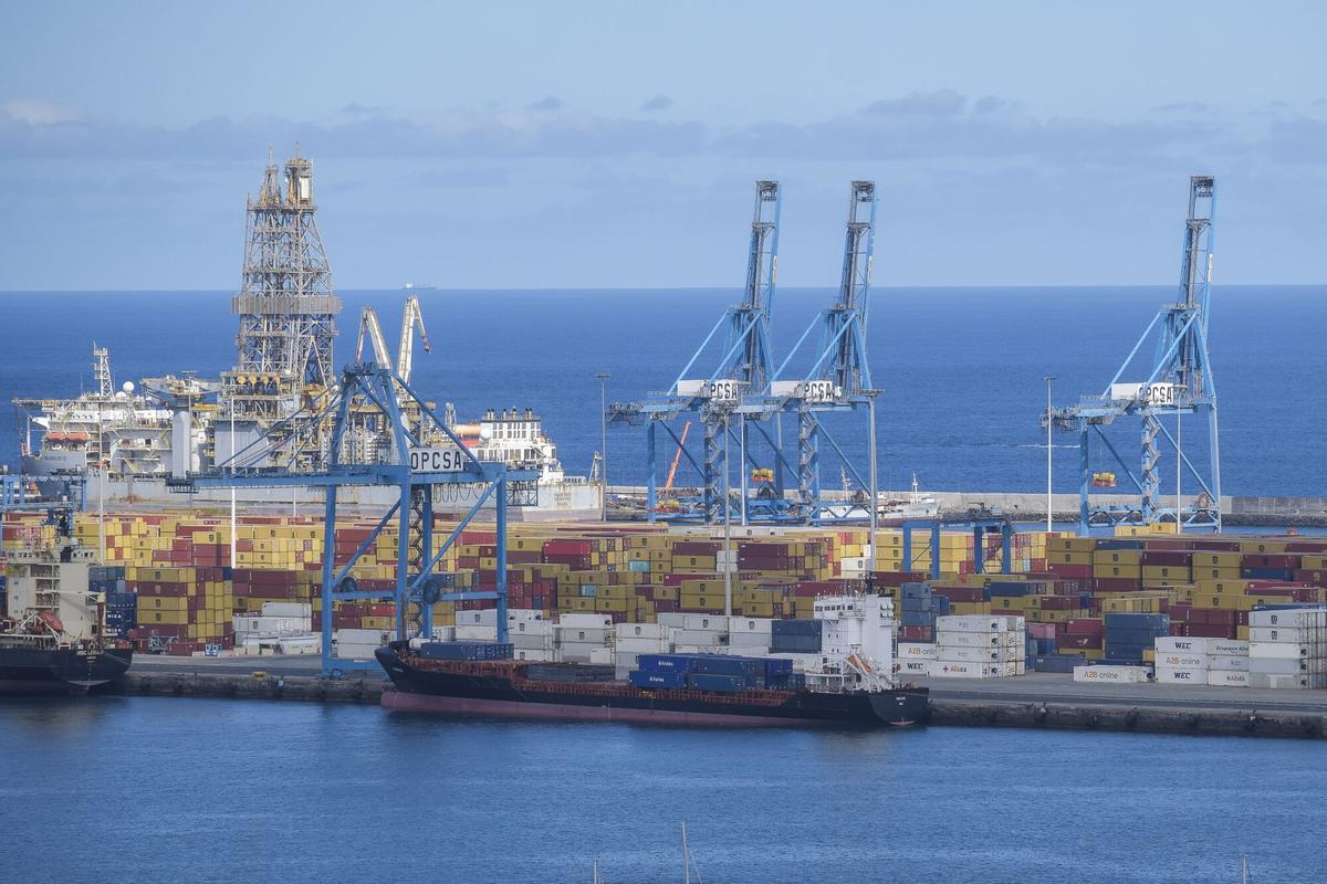 Terminal de contenedores de Opcsa