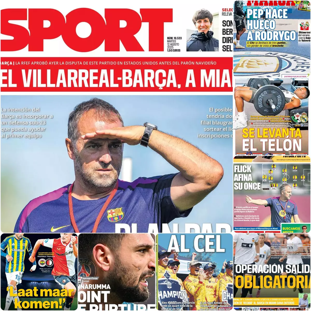El mercado del Barça y un nuevo ensayo para el Madrid, protagonistas
