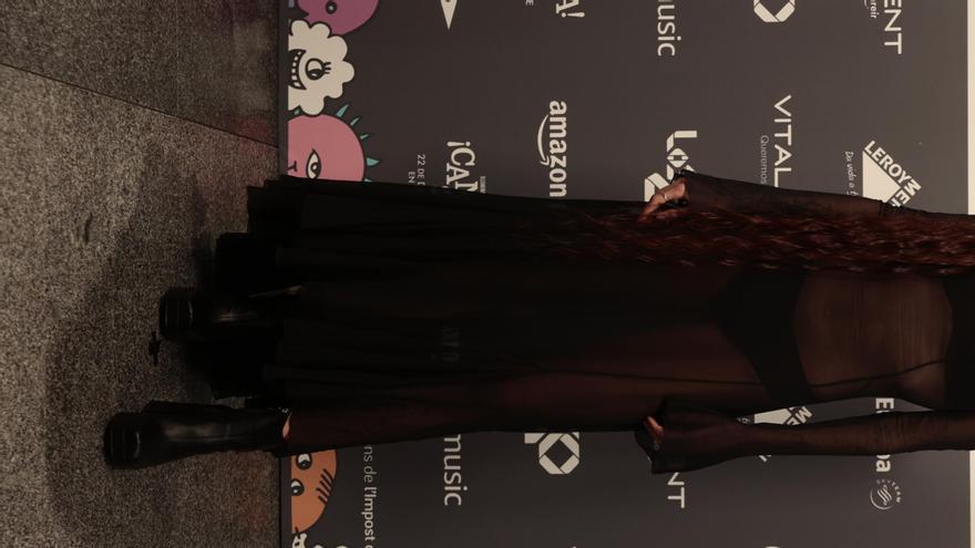 Natalia Lacunza en la gala de Los40 Music Awards celebrada en Palma