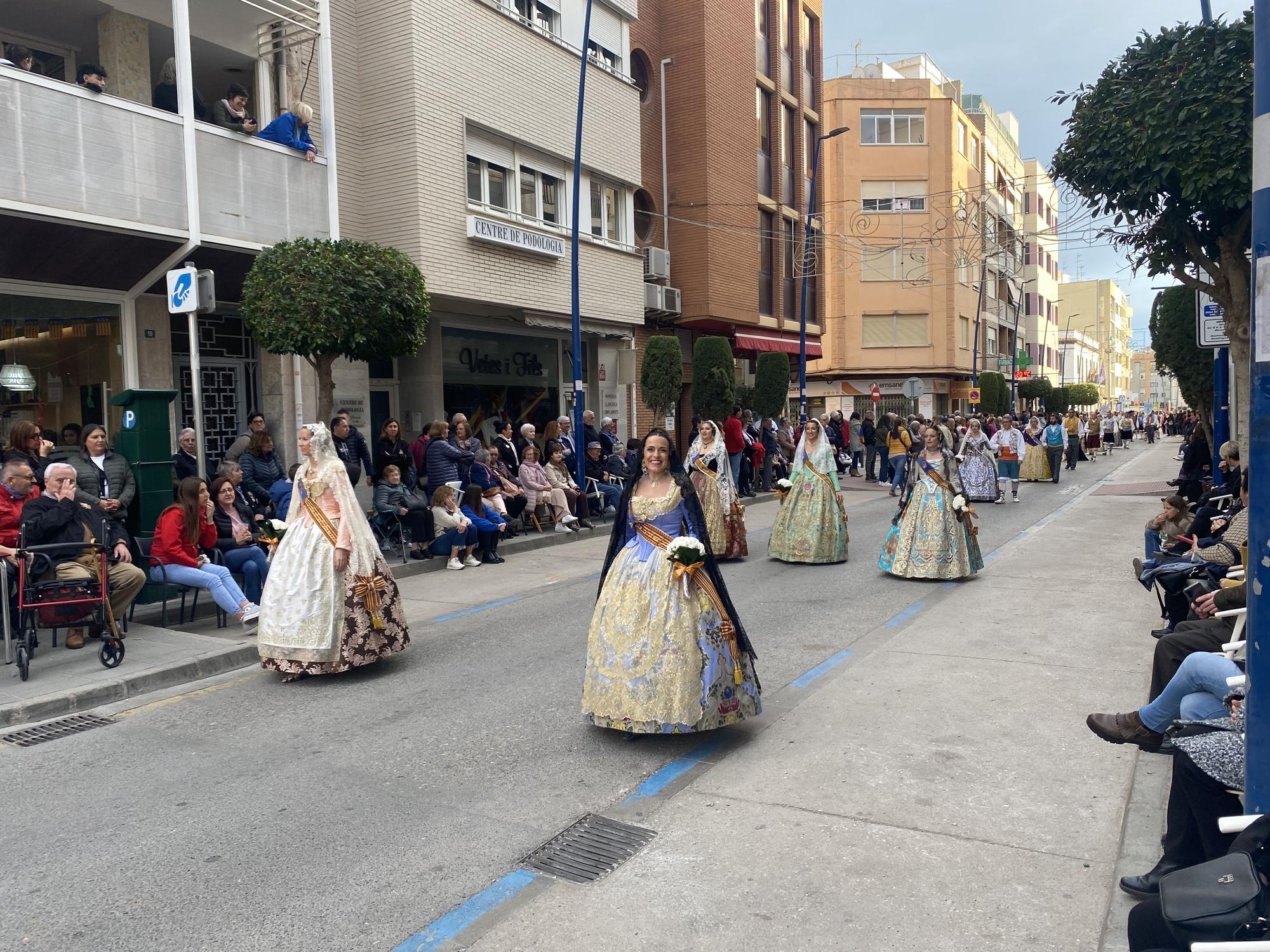 Las mejores imágenes de la ofrenda floral a la Mare de Déu de la Mar en Benicarlò