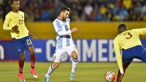 Messi llevó a su Argentina al Mudnial goleando