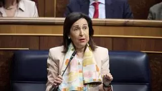 Robles niega en el Congreso la exportación de armas españolas a Israel mientras el PP la invita a salir del Gobierno