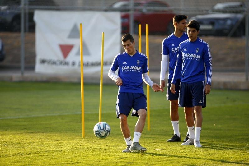 Entrenamiento del Real Zaragoza del 29 de octubre