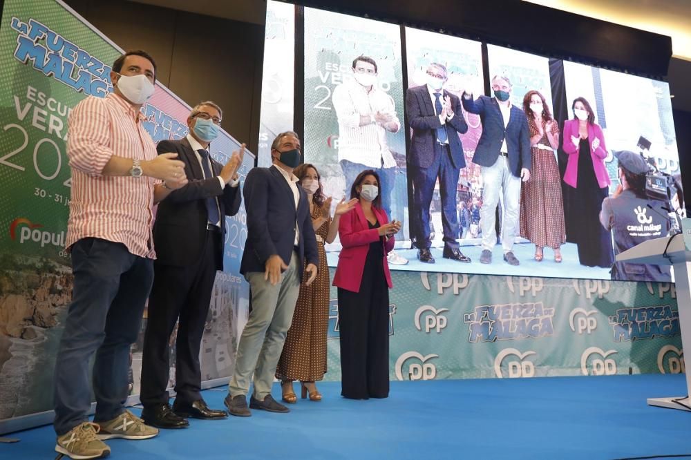 Bendodo clausura la Escuela de Verano del PP de Málaga