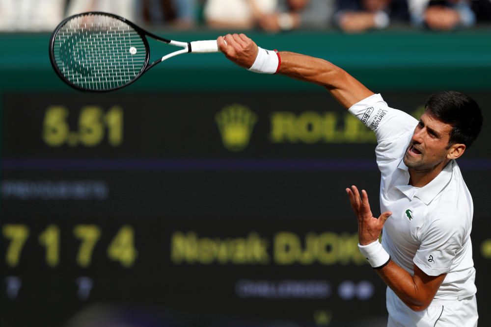 Final de Wimbledon: Djokovic-Federer