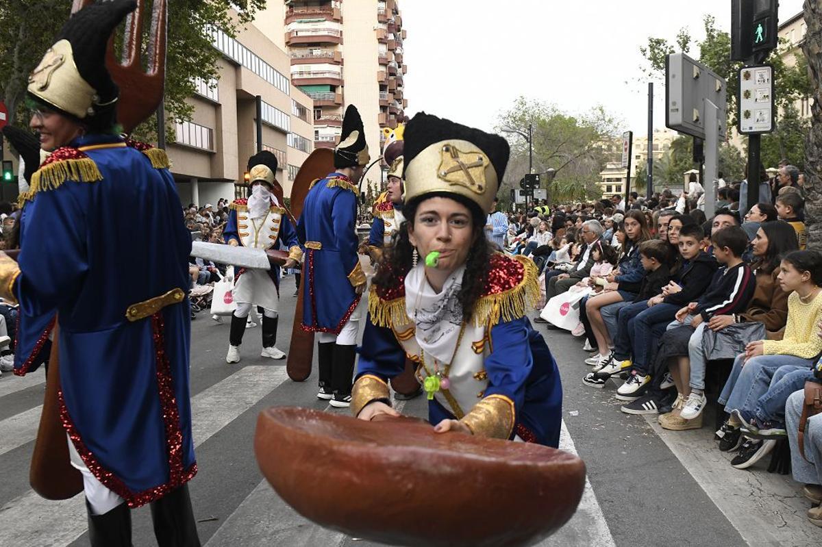 Celebración del Entierro de la Sardina Infantil 2026 en Murcia.