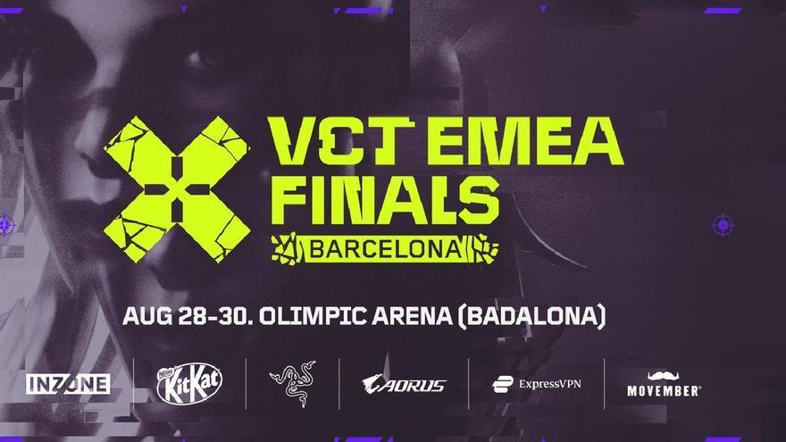 La final del VCT EMEA Stage 2 se celebrará en Barcelona con una plaza para Shanghai en juego