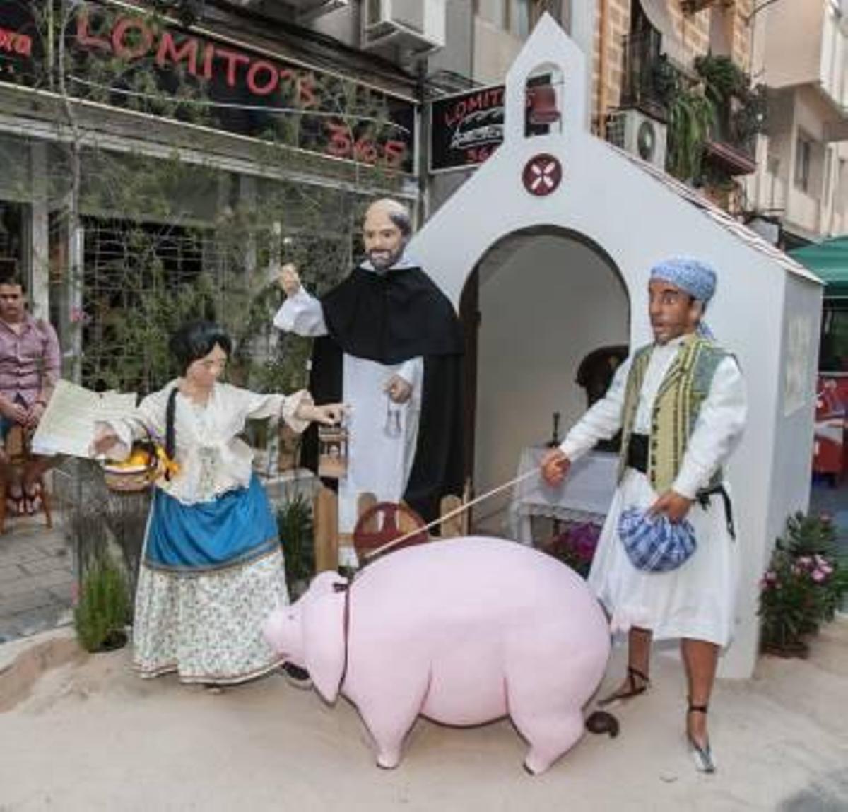 La sequía inspira los Ninots al Carrer