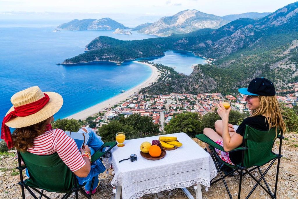 Picnic en las alturas de Oludeniz
