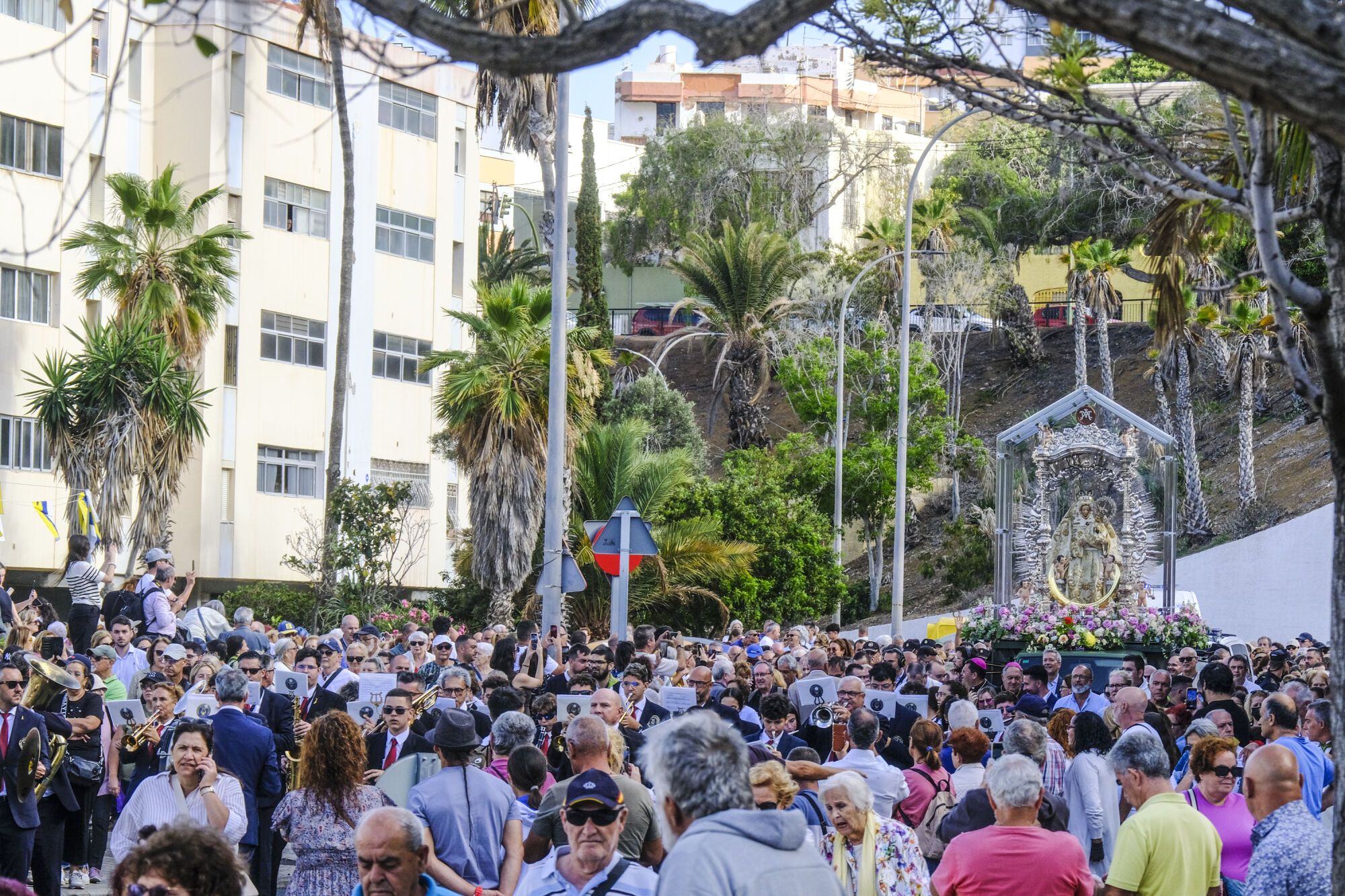 La Virgen del Pino del Materno a la Catedral