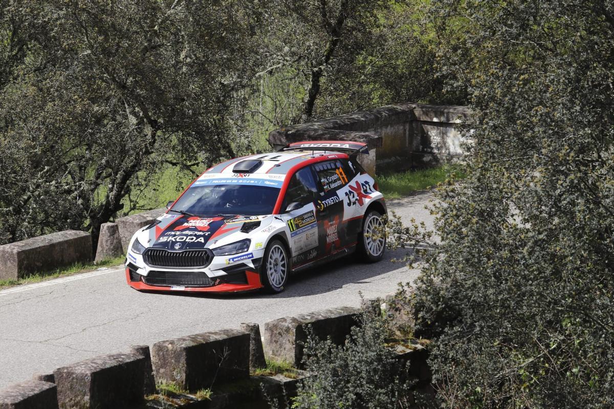 Rally Sierra Morena 2025: Nikolay Gryazin lidera la general a la conclusión de la primera jornada