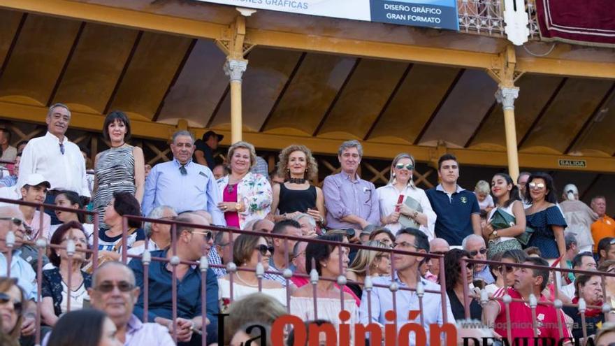 Ambiente en la corrida de rejones de la Feria de Murcia