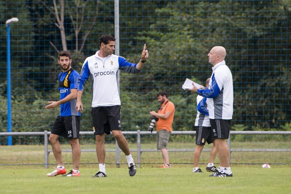 Entrenamiento del Real Oviedo