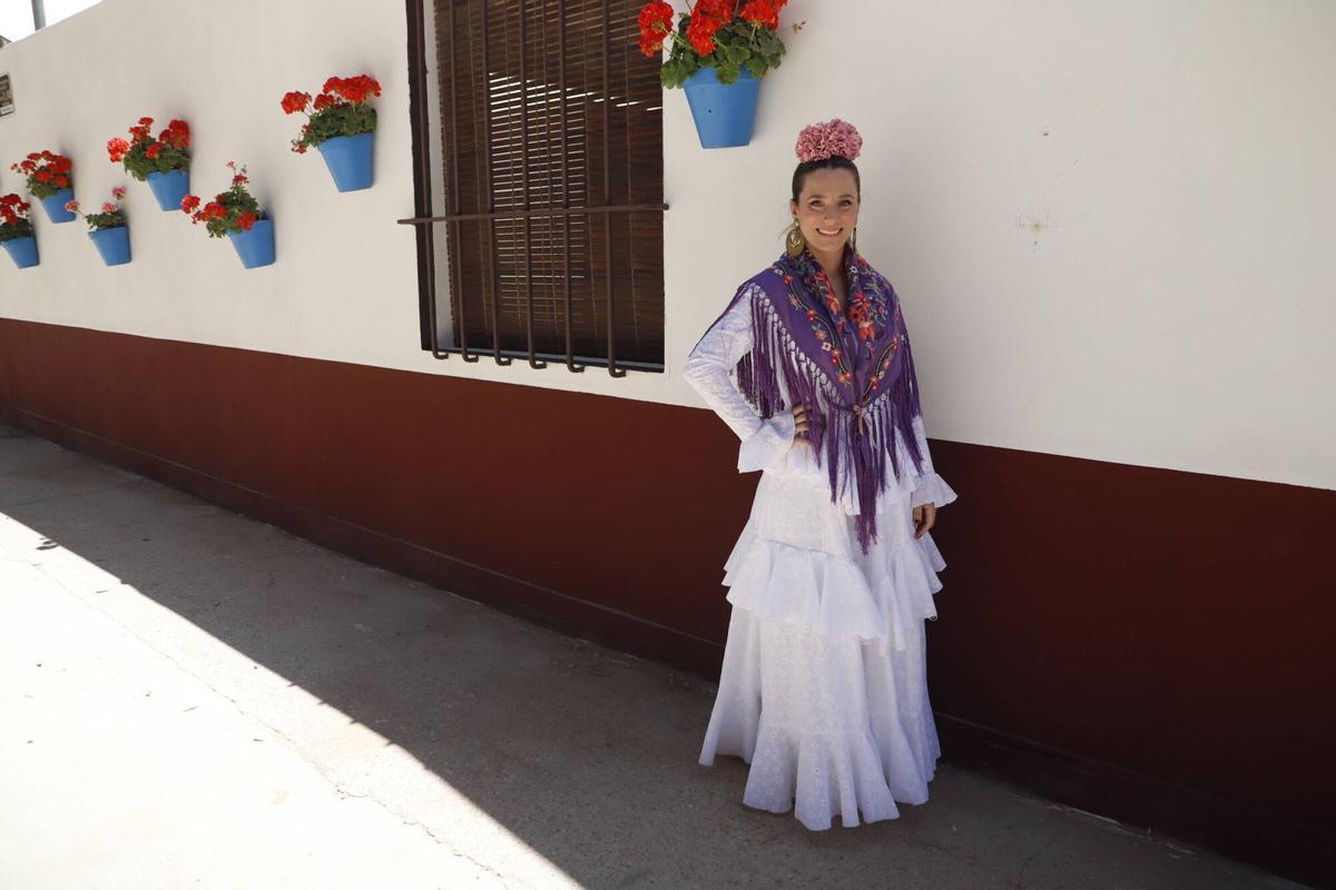 Ana Sánchez, con vestido de Lúa Complementos Ana Sánchez, con vestido de Lúa Complementos
