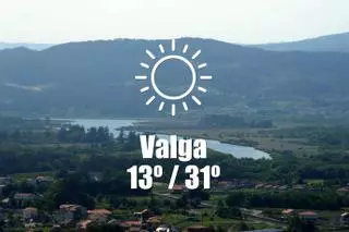El tiempo en Valga: previsión meteorológica para hoy, lunes 22 de julio