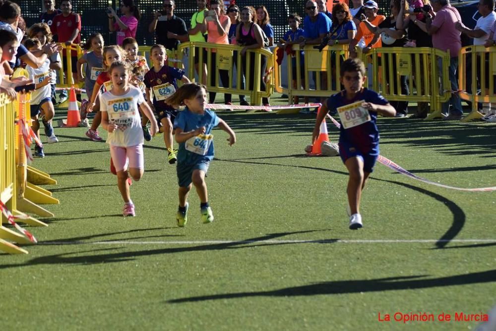 Carrera Puentes de Cieza. Pruebas de menores