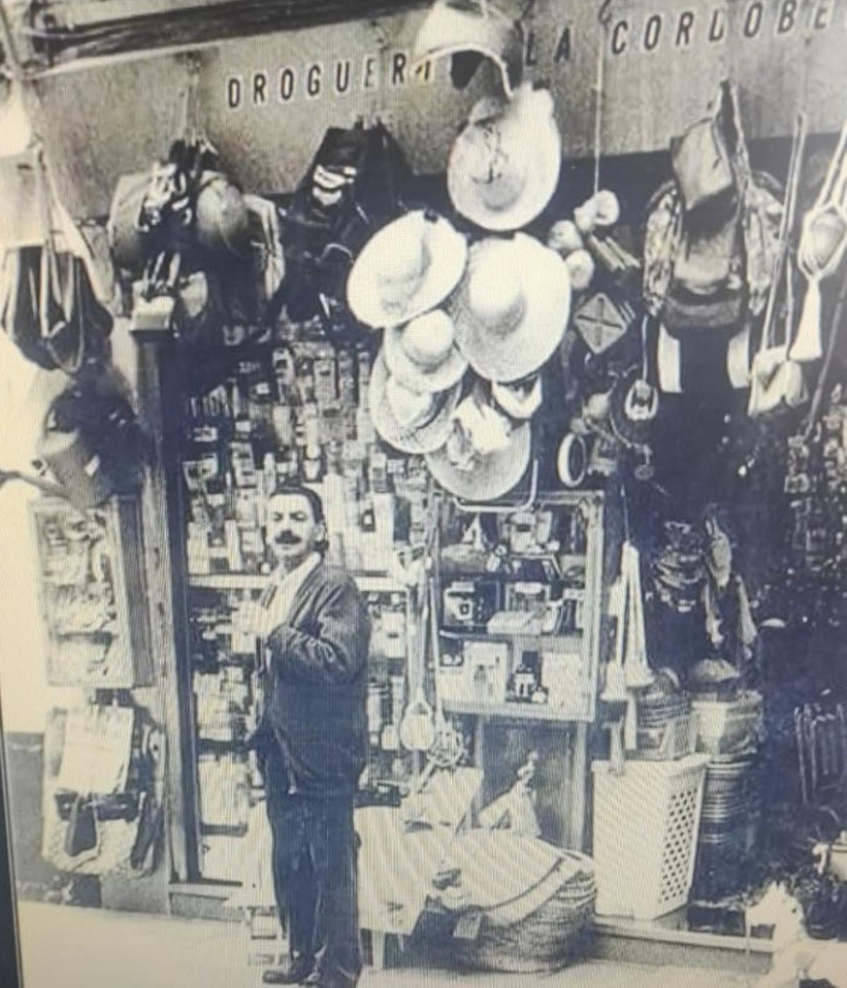 Juan Jiménez Jiménez en su negocio La Cordobesa