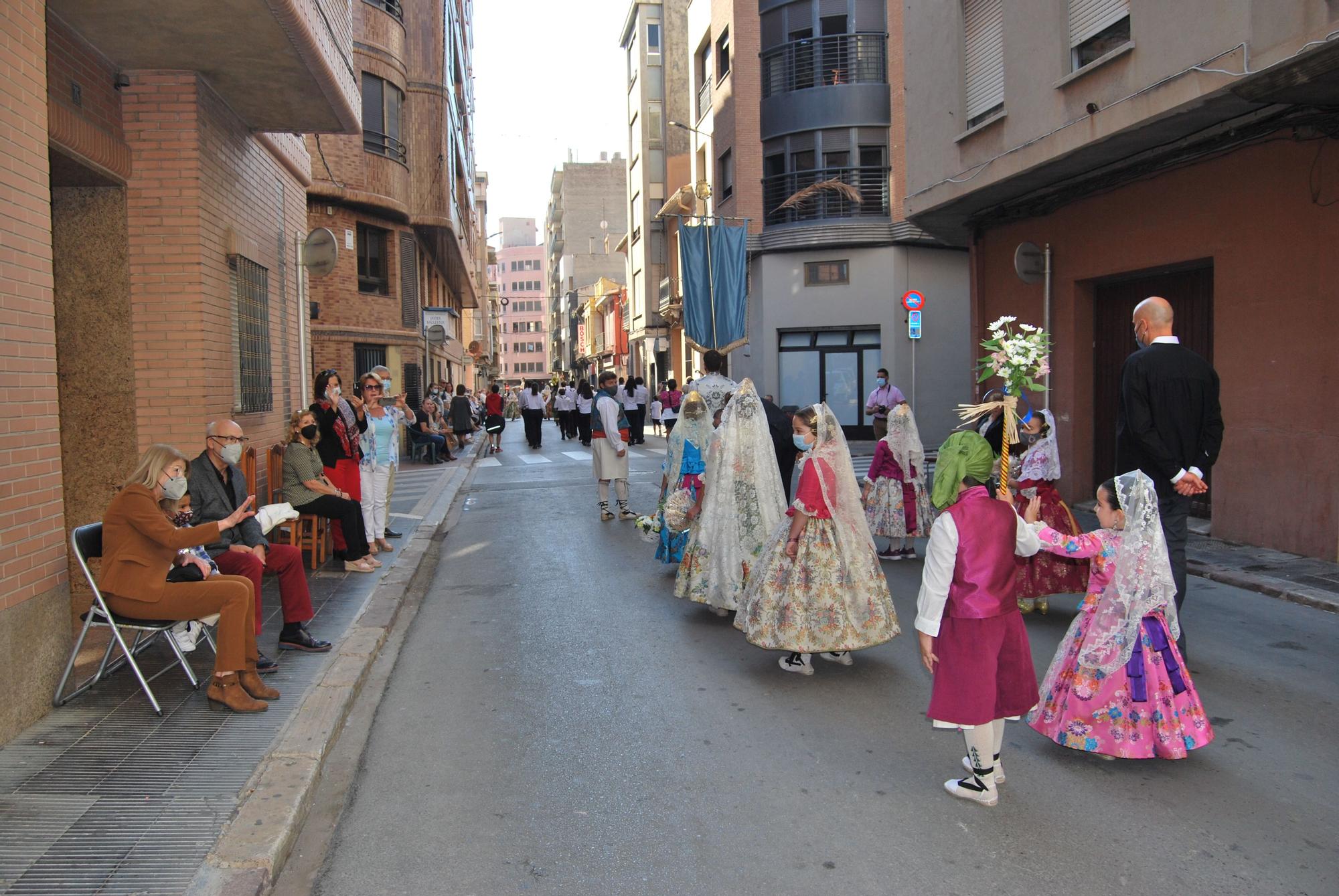 Ofrenda a la patrona de Burriana