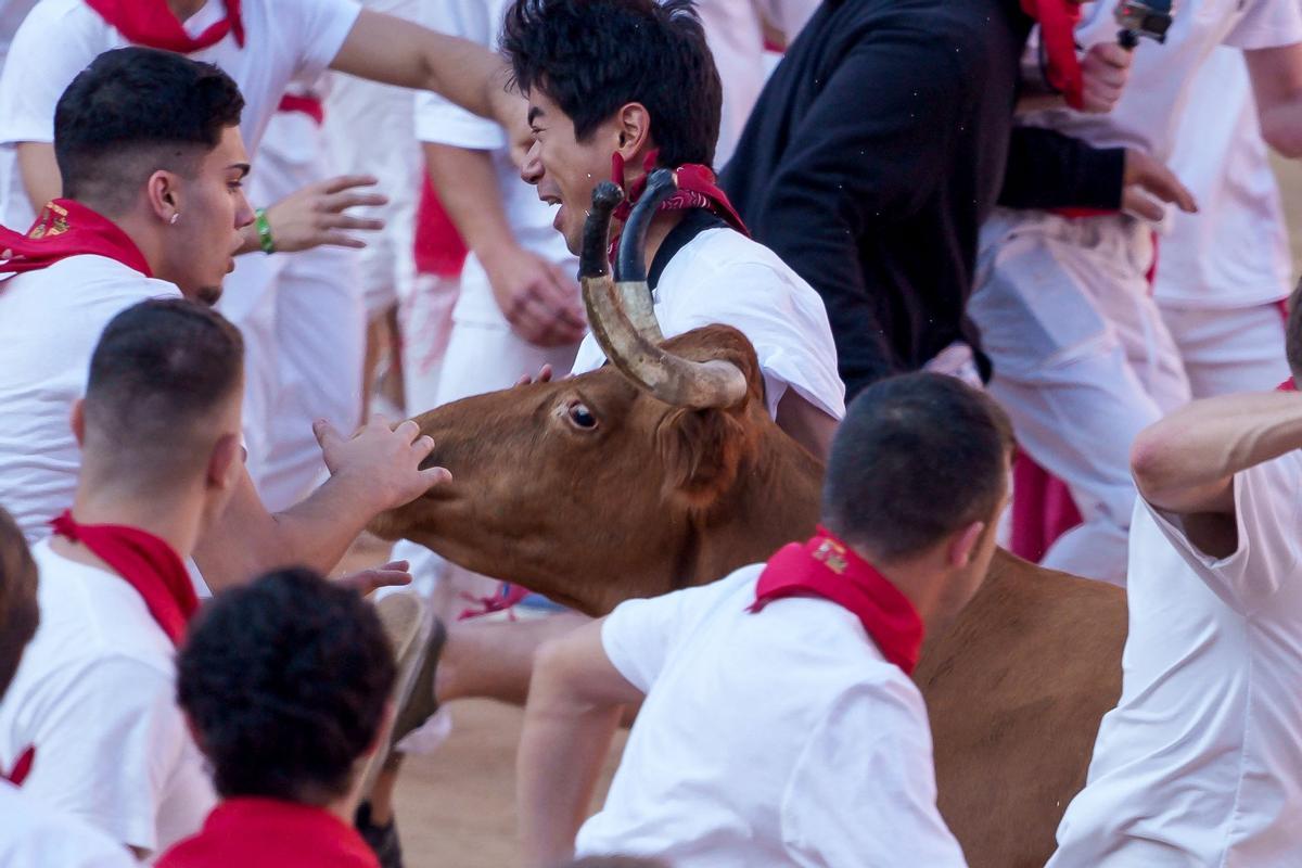 Segundo encierro de los Sanfermines 2023