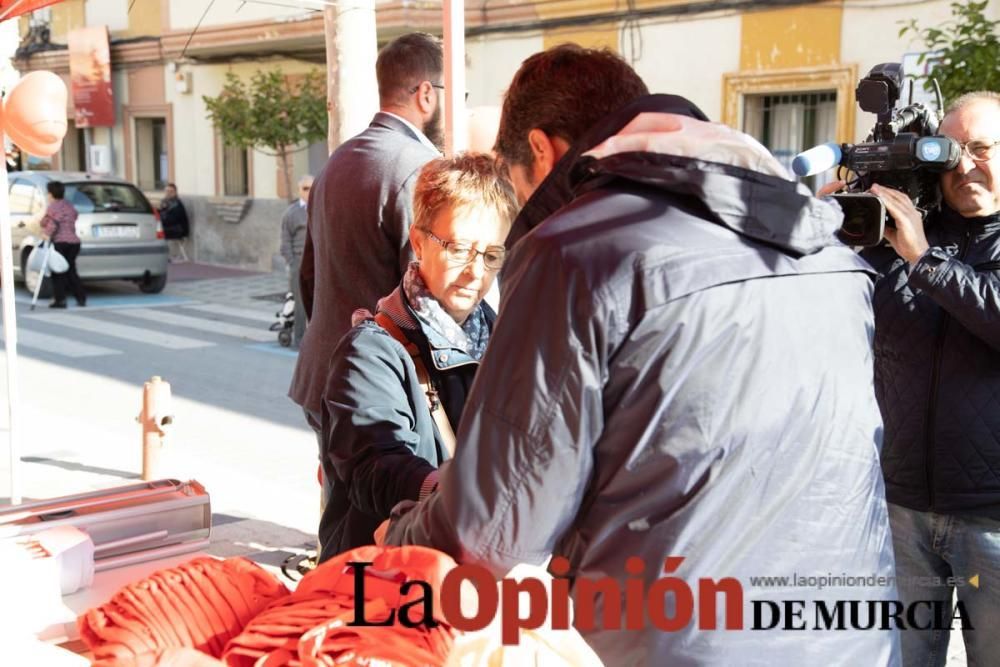 Joaquín López visita Calasparra junto al alcalde J