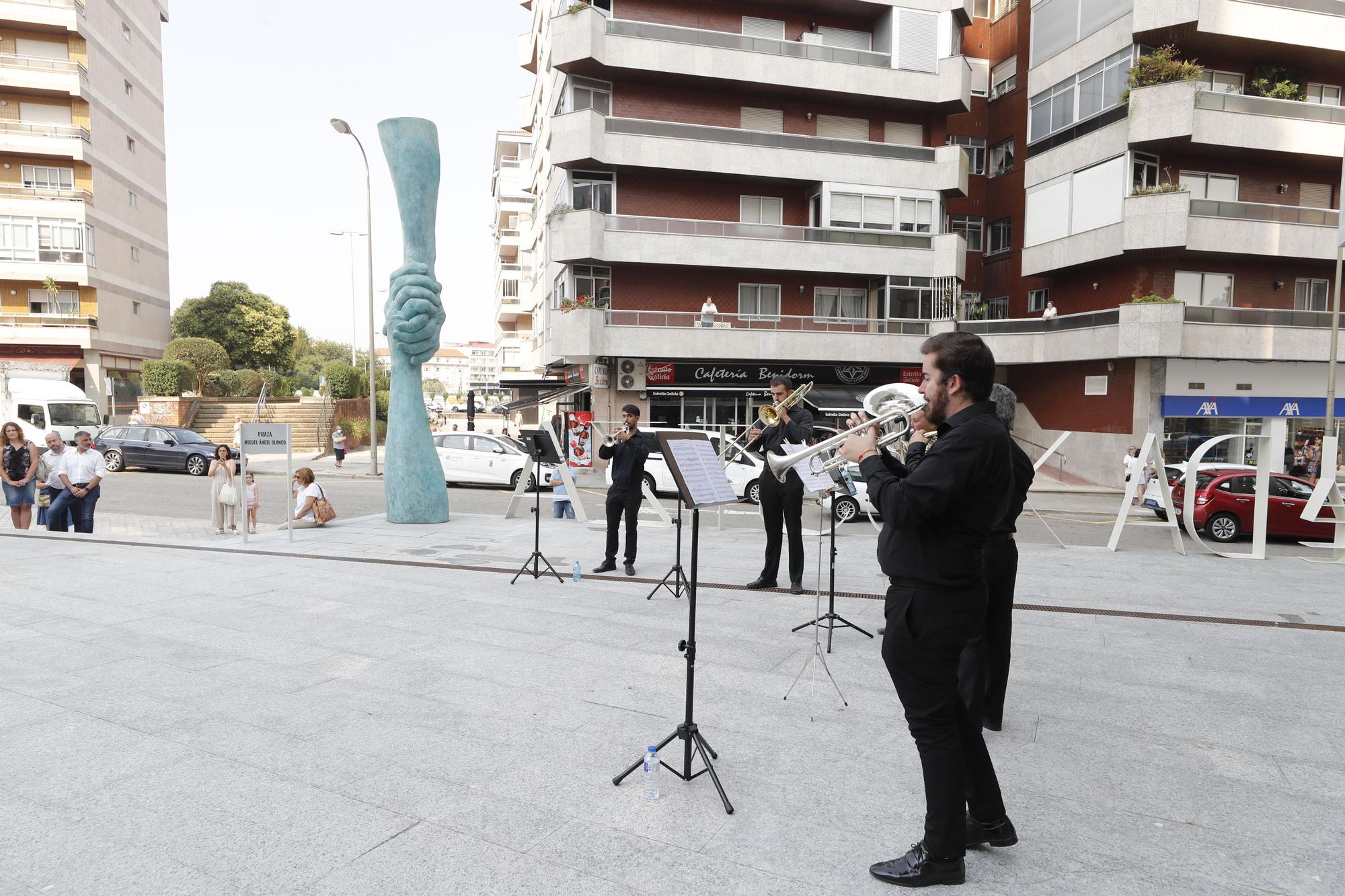 Vigo inaugura una plaza en honor a Miguel Ángel Blanco
