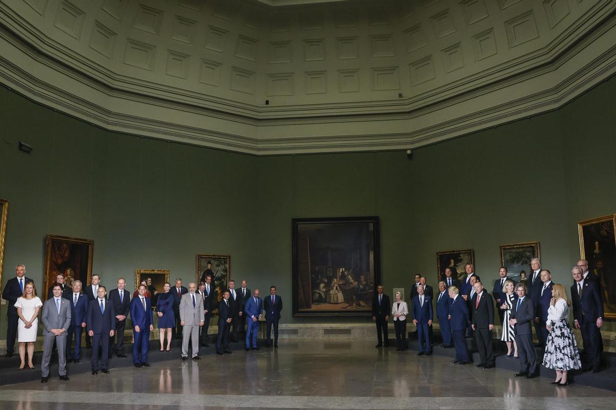 Los jefes de Estado y de Gobierno de la OTAN visitan el Museo del Prado