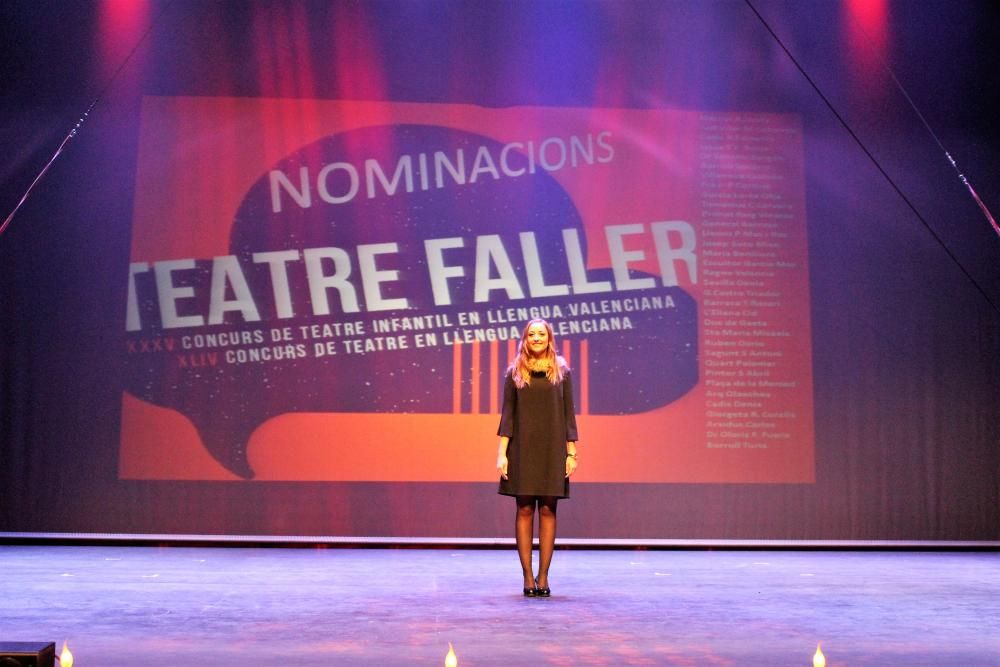 Gala de las nominaciones de teatro de la Junta Central Fallera